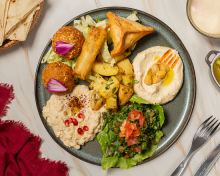 Assiette végétarienne